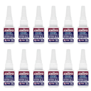 Ver imagem 1 de Kit 12 Adesivo Instantâneo Gel Alta Viscosidade Almasuper 20g Almata