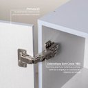 Ver imagem 7 de Armário Aéreo Canto Reto 2 Portas Marselha Cabecasa Madeiraoriginals