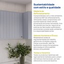 Ver mais imagens de Armário Aéreo Planejado Canto Reto 2 Portas Marselha CabeCasa MadeiraOriginals Azul/Sereno