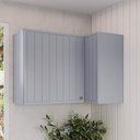 Ver imagem 1 de Armário Aéreo Canto Reto 2 Portas Marselha Cabecasa Madeiraoriginals