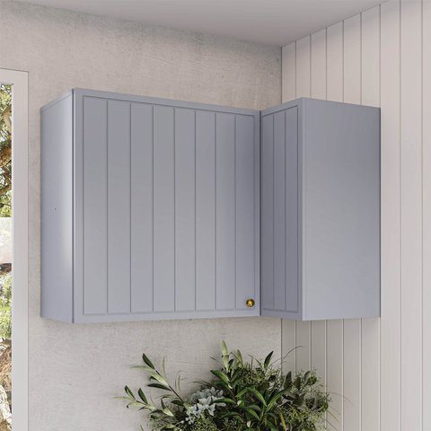 Armário Aéreo Canto Reto 2 Portas Marselha Cabecasa Madeiraoriginals