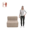 Ver imagem 3 de Sofá Modular Central 1 Lugar Fixo 84cm Boucle Bege Kappesberg
