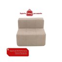 Ver imagem 7 de Sofá Modular Central 1 Lugar Fixo 84cm Boucle Bege Kappesberg