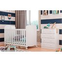 Ver imagem 2 de Cômoda de Quarto Júnior C/ 4 Gavetas Branco - Peroba