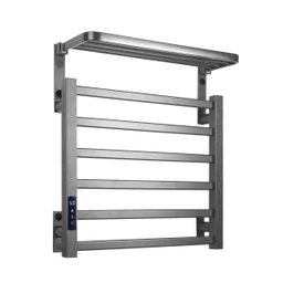 Toalheiro Elétrico Térmico Aquecido 45x 50 Cinza 220v - 1