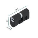 Ver imagem 2 de Fech. Haga - Trava Rolete Porta de Bater - Externa - 27458