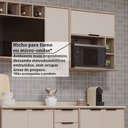 Ver imagem 4 de Cozinha Modulada Compacta 5 Peças com Tampo Aspen Luciane Móveis