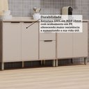 Ver imagem 3 de Cozinha Modulada Compacta 5 Peças com Tampo Aspen Luciane Móveis