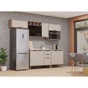 Ver imagem 1 de Cozinha Modulada Compacta 5 Peças com Tampo Aspen Luciane Móveis