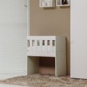 Ver imagem 7 de Mini Berço Moises com Colchao e Rodizios Bbi54 Branco Dtall