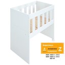 Ver imagem 4 de Mini Berço Moises com Colchao e Rodizios Bbi54 Branco Dtall
