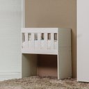 Ver imagem 2 de Mini Berço Moises com Colchao e Rodizios Bbi54 Branco Dtall