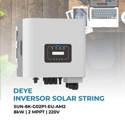 Inversor 220v Deye 2mppt Monofasico 8kw Sun-8k-g02p1-eu-am2 Wifi - 2