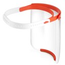 Ver imagem 2 de Máscara Facial Roma Viseira Transparente Ajustável 24x24cm