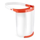 Ver imagem 1 de Máscara Facial Roma Viseira Transparente Ajustável 24x24cm