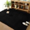 Tapete Felpudo Peludo Para Sala E Quarto Casu Cor: Preto;Tamanho: 200x240cm - 3
