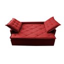 Ver imagem 5 de Sofá Sem Caixa Retrátil e Reclinável 1,85m Cama inBox Studio Suede Velusoft Vermelho