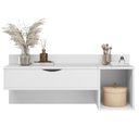 Ver imagem 3 de Penteadeira Suspensa Camarim com Espelho Rouge Espresso Móveis