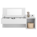 Ver imagem 2 de Penteadeira Suspensa Camarim com Espelho Rouge Espresso Móveis