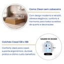 Ver imagem 6 de Cama de Casal 4 Gavetas MDF Aurora Yescasa Marrom/Carvalho Hanover