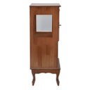 Ver imagem 3 de Adega Rústica 1 Porta com Espaço para até 8 Garrafas com Pés Luiz Xv - Imbuia Glazer