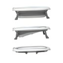 Ver imagem 4 de Banheira Bebê Flexível com Termômetro e Redutor Cinza Premium Baby