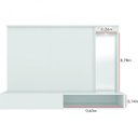 Ver imagem 5 de Painel Suspenso para TVs 43 Polegadas Multifincional Single Espresso Móveis