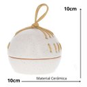 Ver imagem 4 de Mini Pote Decorativo em Cerâmica 19776 10cm Mart