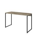 Ver imagem 2 de Mesa de Escritório Studio 120cm Industrial Carvalho e Preto Marrom