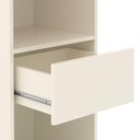 Ver imagem 4 de Armário para Escritório com 1 Gaveta e 3 Nichos 99cm Tech - Off White e Cedro