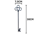 Ver imagem 4 de Kit 7 Chaves de Ferro 30cm para Assentamento