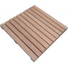 Deck de Madeira Modular 50x50 Cm sem Pintura Neonx - 1