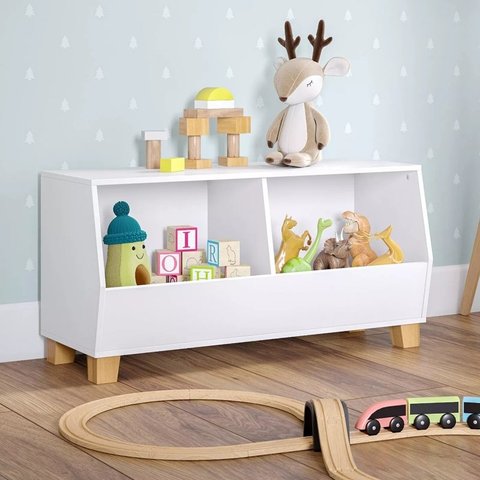 Organizador de Brinquedos Bethoven 100% Mdf (quarto Criança)