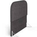 Ver imagem 6 de Cabeceira Cama Box Queen 160cm Orgânica Lanna W01 Linho Cinza Escuro - Lyam Decor