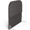 Ver imagem 6 de Cabeceira Cama Box Queen 160cm Orgânica Lanna W01 Linho Cinza Escuro - Lyam Decor