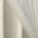 Ver imagem 2 de Cortina Voil Trabalhado Paris Forro Microfibra 6,00x2,30 Palha