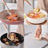 Kit Utensílios de Cozinha Silicone 19 Peças Cor Rosa - 4