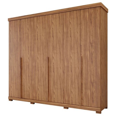 Guarda Roupa Copacabana 6 Portas 6 Gavetas e Pés MDF - Panan