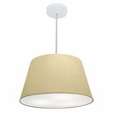 Ver imagem 1 de Pendente Cone Bege MJ-4021 Para Mesa de Jantar e Estar