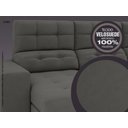 Ver imagem 6 de Sofá Jobim 2,30m Assento Retrátil e Reclinável Velosuede - Netsofas - Cinza