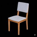 Ver imagem 4 de Kit com 2 Cadeiras Nili Madeira Clara Yescasa Cinza