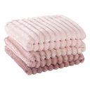 Ver imagem 4 de Cobertor Casal Queen Canelado Grosso Inverno Macio Fluffy:rosê