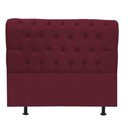 Ver imagem 1 de Cabeceira para Cama Box Casal 1,60 Cm Paris - Luxo House Bordo