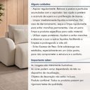 Ver imagem 4 de Sofá Cama Modular Orgânico Retrátil 4 Lugares 270cm com Base em Madeira Maciça Oxford