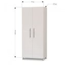 Ver imagem 1 de Armário Multiuso de Lavanderia Madri Al007 Móveis Bonatto