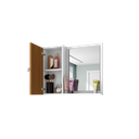 Ver imagem 6 de Espelheira para Banheiro 1 Porta 2 Prateleiras Gênova 