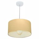 Ver imagem 1 de Lustre Pendente Cilíndrico Free Lux para Mesa de Jantar, Sala, Quarto, Churrasqueira e Balcão.