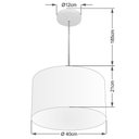 Ver imagem 2 de Lustre Pendente Cilíndrico Free Lux para Mesa de Jantar, Sala, Quarto, Churrasqueira e Balcão.