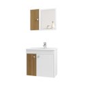 Ver imagem 3 de Gabinete para Banheiro com Cuba e Espelheira Munique