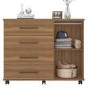 Ver imagem 6 de Cômoda 4 Gavetas 1 Porta Flora 